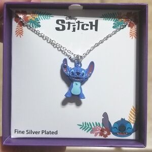 Disney Stitch Enamel Character Necklace